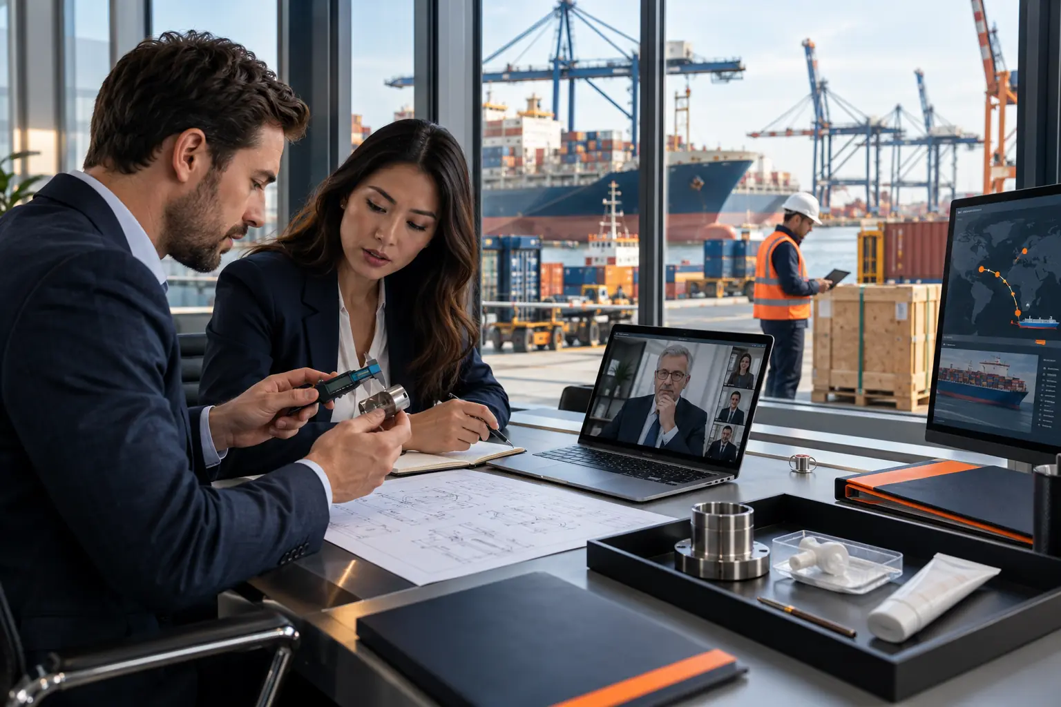 Container terminal, shipment tracking and customs operations. We run trade on the ground, not from behind a desk.